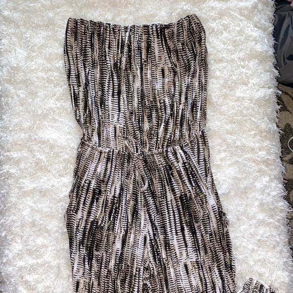 Peyton Jensen size small strapless women’s romper jumpsuit - Picture 1 of 6